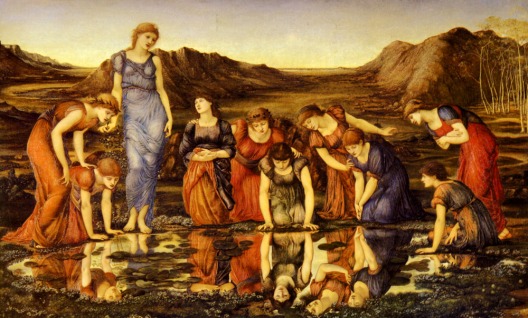 Burne Jones, The Mirror of Venus